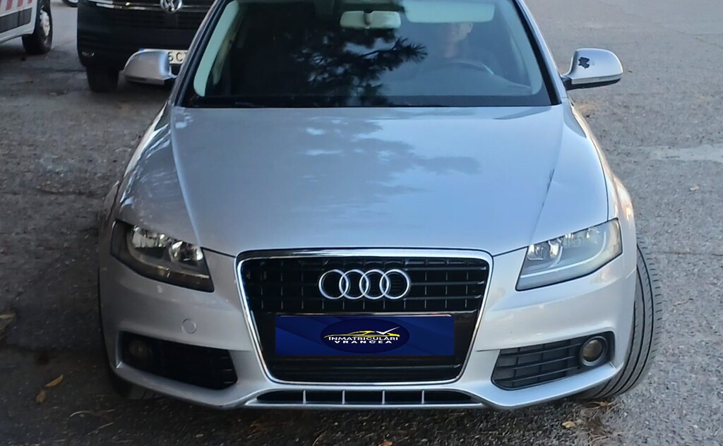 Audi A4 argintiu înmatriculat fără bătăi de cap prin Inmatriculari Vrancea